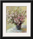 Vase of Flowers Poster by Claude Monet