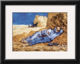 Midday Rest (after Millet), c.1890 Posters by Vincent van Gogh