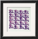 Purple Cow Stamps, c.1967 Póster por Andy Warhol