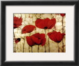 Poppies II Prints by Dana Del Castillo