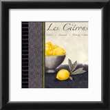 Les Citrons II Print by Linda Wood