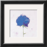 Flores Azules I (detail) Posters by Llompart 