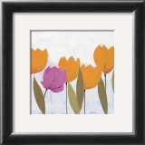 Tulipanes Naranjas II Prints by Celeste 