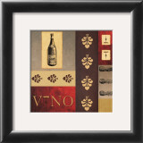 Vino in Red II Pôsteres por William Verner