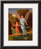 Heilige Schutzengel Poster