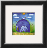 Elephants Prints by L. Edwards