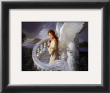 Radiant Angel Prints by Edward Tadiello