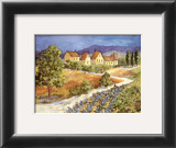 La Rue Bretagne Print by Charlene Winter Olson