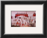 The School Yard Prints by Laurence Stephen Lowry