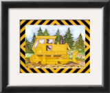 Bulldozer Prints by Marnie Bishop Elmer