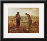 Angelus Poster by Jean-François Millet