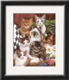 Kitties II Prints by Jenny Newland