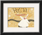 Pasta Chef Prints by Dan Dipaolo
