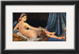 Reclining Odalisque Poster by Jean-Auguste-Dominique Ingres