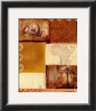 African Collage II Poster by Tom Alan