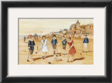 Une Partie de Croquet Prints by Laurence David