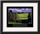 Determination: Golf Prints