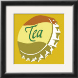 Tea Bottle Cap Posters by Santiago Poveda