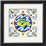 Rustic Tile IV Posters by Chariklia Zarris
