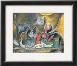 Still Life with Cat and Lobster, 1962 Posters by Pablo Picasso