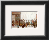 Waiting for the Shops to Open Posters by Laurence Stephen Lowry