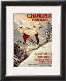 Chamonix, Mont Blanc Prints by Francisco Tamagno