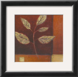 Crimson Leaf Study I Poster by Ursula Salemink-Roos