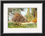 The Park at Monceau Posters by Claude Monet