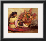 Crucita, a Taos Indian Girl Prints by Joseph Henry Sharp