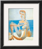 Baigneuse Assise au Bord de la Mer, c.1930 Posters by Pablo Picasso