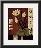 Lotus Silhouette I Prints by Krista Sewell