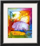 Jungle IV, Hippo Posters by B. Meunier