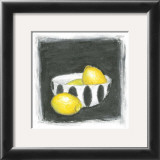 Lemons in Bowl Prints by Chariklia Zarris