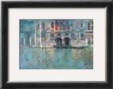 II Palazzo da Mula a Venezia Prints by Claude Monet