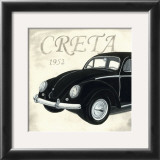 Black Volkswagon Bug Posters by Lucciano Simone