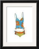 Beach Bikini II Prints by Jennifer Goldberger