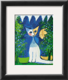 Looking Out the Window Print by Rosina Wachtmeister