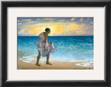 Hawaiian Fisherman Poster by Charles W. Bartlett