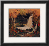 Catarata Woodland Arte por Tom Thomson