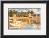 The Bridge at Argenteuil Posters by Claude Monet