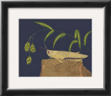 Ornamental Grasshopper II Print by Nina Tenser