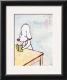 Do Not Disturb!, c.1996 Prints by Yoshitomo Nara