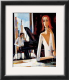 At Piano Bar Posters by Shana 
