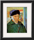 Self-Portrait with Bandaged Ear, c.1889 Posters by Vincent van Gogh