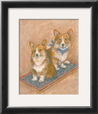 Corgis Art by Carol Ican
