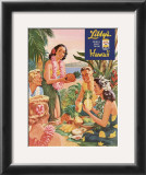 Libby's Luau Poster by Laffety 