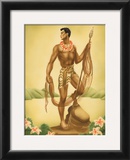 Fisherman with Ihe Prints by  Gill