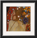 Water Serpents II, c.1907 (detail) Prints by Gustav Klimt