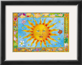 Sun and Moon Prints by Cora Yee