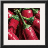 Hot Peppers Prints by Alma'ch 